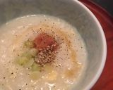 ネギと明太子の中華粥ブラックペッパーがけ作り方6写真