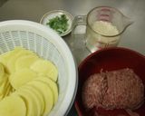 じゃがいもの挽き肉はさみ揚げ作り方1写真