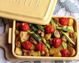 グリラーで　新じゃがのハーブ焼き作り方6写真