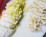 白菜と筍のオイスター炒め～青椒肉絲風～作り方1写真