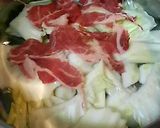 白菜の酒蒸し作り方1写真