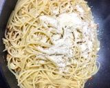 スモークサーモンとナッツオイルパスタ作り方9写真