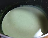 練乳抹茶ミルクのお汁粉(ぜんざい)風餅作り方2写真