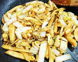白菜と筍のオイスター炒め～青椒肉絲風～作り方7写真