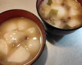 カブとなめこの味噌汁作り方14写真
