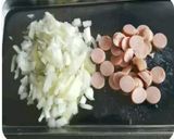 炒り卵入りチキンライス作り方3写真