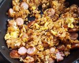 炒り卵入りチキンライス作り方8写真