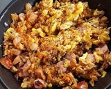 炒り卵入りチキンライス作り方10写真
