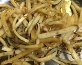 大根の皮の きんぴら作り方4写真