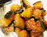 かぼちゃの炒り豆腐そぼろあんかけ作り方10写真