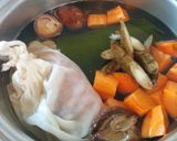 鰹と昆布と椎茸の出汁の取り方と根菜煮作り方10写真