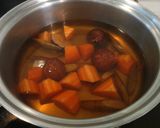 鰹と昆布と椎茸の出汁の取り方と根菜煮作り方12写真