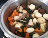 鰹と昆布と椎茸の出汁の取り方と根菜煮作り方16写真