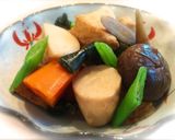 鰹と昆布と椎茸の出汁の取り方と根菜煮作り方17写真