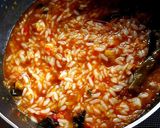 カレー雑炊で焼きリゾット作り方1写真