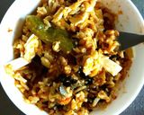 カレー雑炊で焼きリゾット作り方5写真