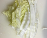 チンして混ぜるだけ！簡単白菜の和え物作り方1写真