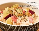 さつまいも&ベーコン☆炊き込みご飯作り方5写真