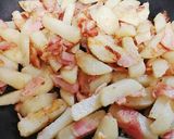 じゃがいもとベーコンの醤油バター炒め❤作り方4写真