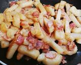 じゃがいもとベーコンの醤油バター炒め❤作り方5写真