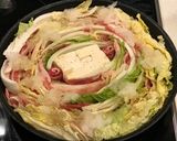 豚バラと白菜の、みぞれミルフィーユ無水鍋作り方6写真