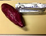 さつま芋のクリームチーズ寒天作り方1写真