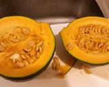 【旬！簡単！】かぼちゃの鶏豚そぼろ煮♪作り方3写真