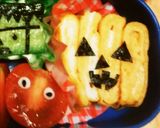 ♪ハロウィン♪卵焼きでジャックオランタン作り方7写真