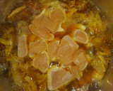 白菜と きのこと鶏むね肉のさっぱり煮♡作り方7写真