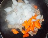 こくウマ♪ 豚大根の味噌煮作り方3写真