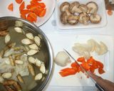 根菜の煮物♪簡単蓮根牛蒡人参と牛肉の煮物作り方2写真