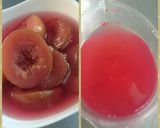 無花果ワイン煮ゼリーon杏仁豆腐作り方6写真