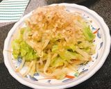簡単節約！もやしキャベツのポン酢お浸し☆作り方4写真