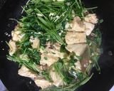 シャキシャキ豆苗と豆腐のふんわり卵炒め作り方4写真