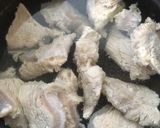 ほっこり里芋と牛すじの醤油仕立て汁作り方3写真