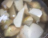 ほっこり里芋と牛すじの醤油仕立て汁作り方4写真