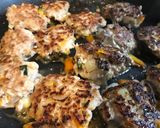 カボチャ入りハンバーグのクリームソース作り方3写真