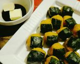 バター醤油が合う！かぼちゃの磯辺もち作り方6写真