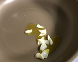 小松菜としめじのにんにく炒め作り方4写真