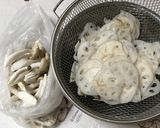 しめじとレンコンのきんぴら作り方3写真