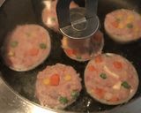 チーズi n玉ねぎハンバーグ☆お弁当にも作り方6写真