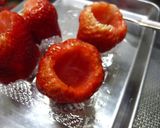 甘ずっぱっ♪フローズンいちごみるく♪作り方1写真