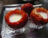 甘ずっぱっ♪フローズンいちごみるく♪作り方2写真