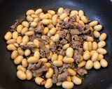 ◉大豆と牛肉の味噌炒め作り方3写真