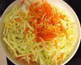 簡単万能☆白滝で焼きそば風ソース炒め☆作り方3写真