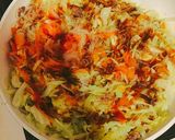 簡単万能☆白滝で焼きそば風ソース炒め☆作り方5写真