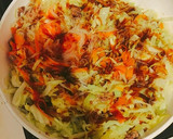 簡単万能☆白滝で焼きそば風ソース炒め☆作り方5写真
