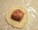 米油で♪蒸し揚げ焼きＨＭミニ肉まん作り方13写真