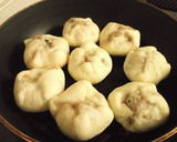 米油で♪蒸し揚げ焼きＨＭミニ肉まん作り方19写真