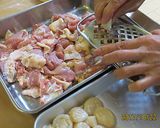 ホタテと鶏のハーブ焼き作り方2写真